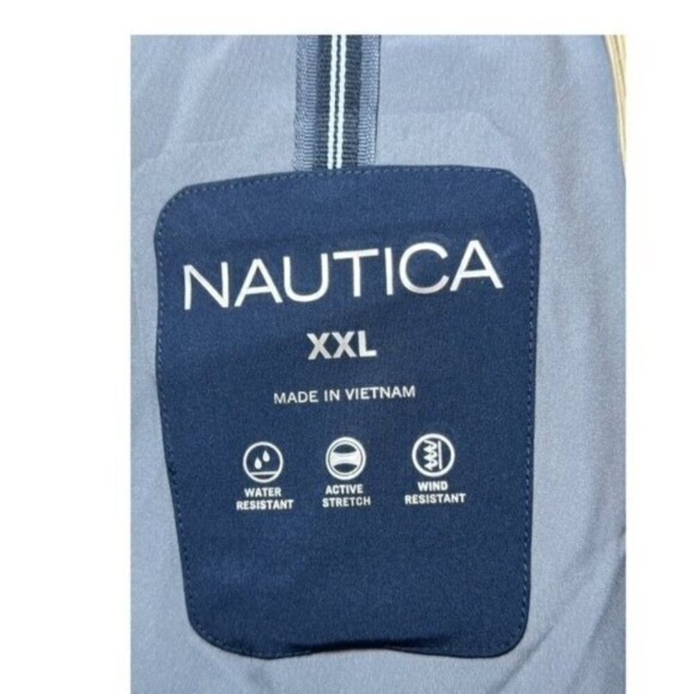 NAUTICA Full Zip AEROLAYER Windbreaker Golf Jacket Men Size XXL 2X New with tags - Picture 10 of 16